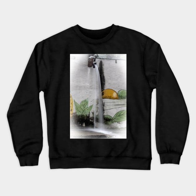 water falls Crewneck Sweatshirt by rickylabellevie